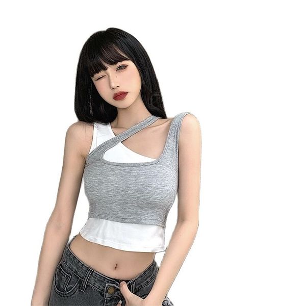 l-4xl fashion women's knitted vest fake two-piece irregular slim slimming plus size clothing 210520, White
l-4xl fashion women's knitted vest fake two-piece irregular slim slimming plus size clothing 210520, White