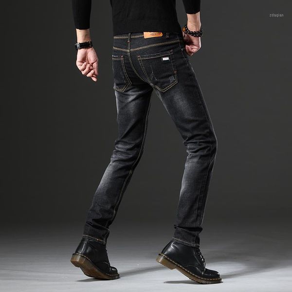 men's jeans 2021 men business classic spring autumn male skinny straight stretch brand denim pants summer overalls slim fit trousers, Blue
men's jeans 2021 men business classic spring autumn male skinny straight stretch brand denim pants summer overalls slim fit trousers, Blue