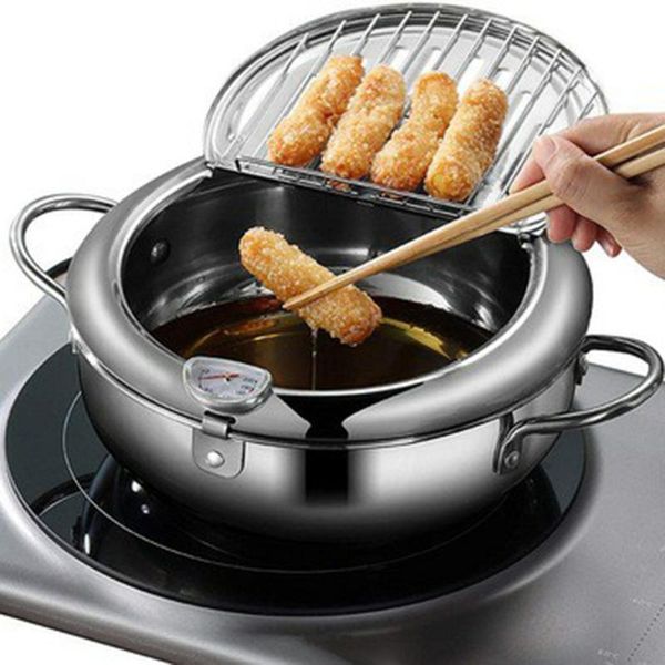 pans japanese deep frying pot with a and lid 304 stainless steel kitchen tempura fryer pan 20 24 cm
pans japanese deep frying pot with a and lid 304 stainless steel kitchen tempura fryer pan 20 24 cm