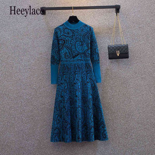 plus size sweater dresses autumn winter turtleneck long sleeve high waist a-line vestidos 4xl runway design elegant knitted robe g1214, Black;gray
plus size sweater dresses autumn winter turtleneck long sleeve high waist a-line vestidos 4xl runway design elegant knitted robe g1214, Black;gray