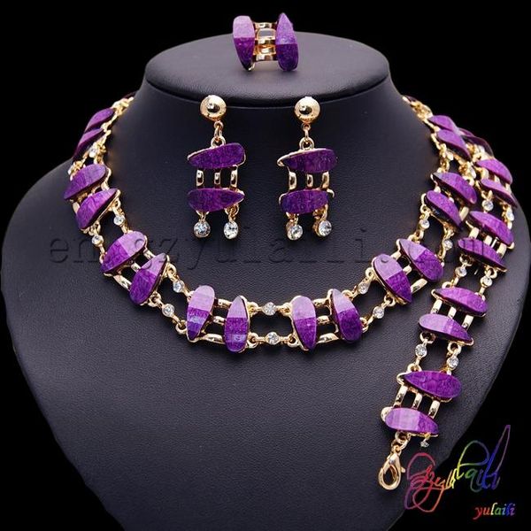 earrings & necklace 2021 wholesale latest african traditional purple jewellery set women gold-color beads jewels, Silver
earrings & necklace 2021 wholesale latest african traditional purple jewellery set women gold-color beads jewels, Silver