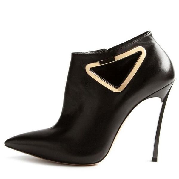 boots selling women shoes winter black leather triangle decor stiletto heel thin heels cut-out metal ankle
boots selling women shoes winter black leather triangle decor stiletto heel thin heels cut-out metal ankle