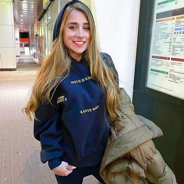 women's hoodies & sweatshirts dark blue letters yello hip hop impression hoodie oversized plus size winter s streetwear 687g, Black
women's hoodies & sweatshirts dark blue letters yello hip hop impression hoodie oversized plus size winter s streetwear 687g, Black