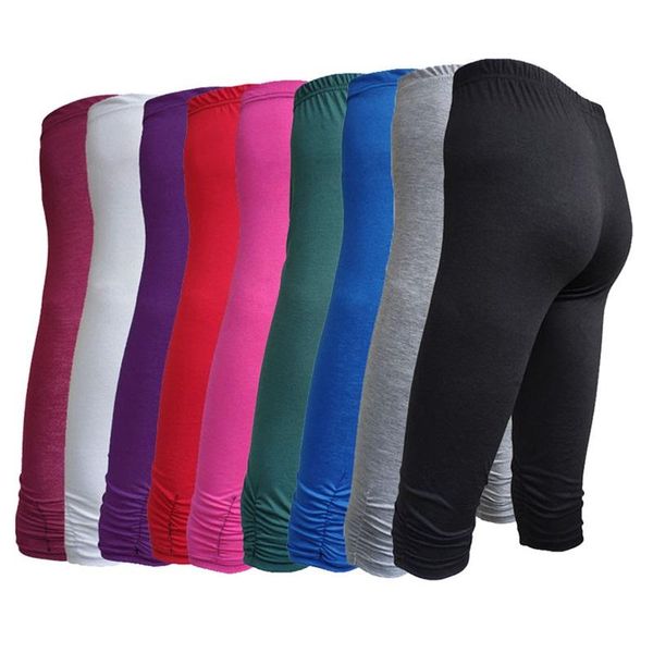women's leggings casual solid crop wide waistband cycling short summer modern lady women pants trousers, Black
women's leggings casual solid crop wide waistband cycling short summer modern lady women pants trousers, Black