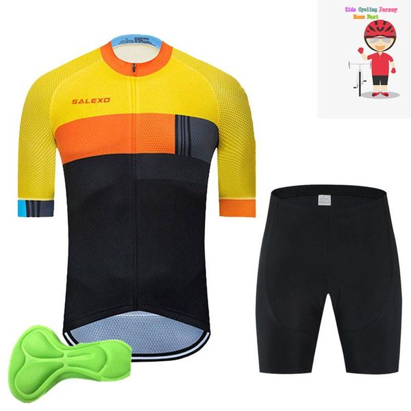 summer cycling clothes kids short-sleeved breathable and quick-drying road bike jersey mountain shirt triathlon racing sets, Black;blue
summer cycling clothes kids short-sleeved breathable and quick-drying road bike jersey mountain shirt triathlon racing sets, Black;blue