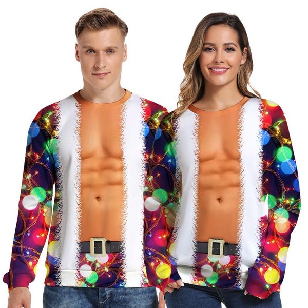 men's hoodies & sweatshirts ugly christmas sweatshirt funny print round neck long sleeve pullover casual women plus size clothes, Black
men's hoodies & sweatshirts ugly christmas sweatshirt funny print round neck long sleeve pullover casual women plus size clothes, Black
