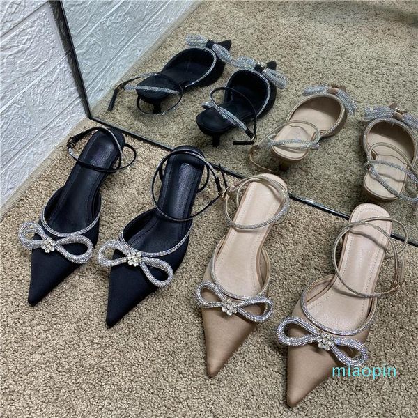 sandals 2021 buckle stiletto heel high heels pointed toe rhinestone bow bandage, Black
sandals 2021 buckle stiletto heel high heels pointed toe rhinestone bow bandage, Black