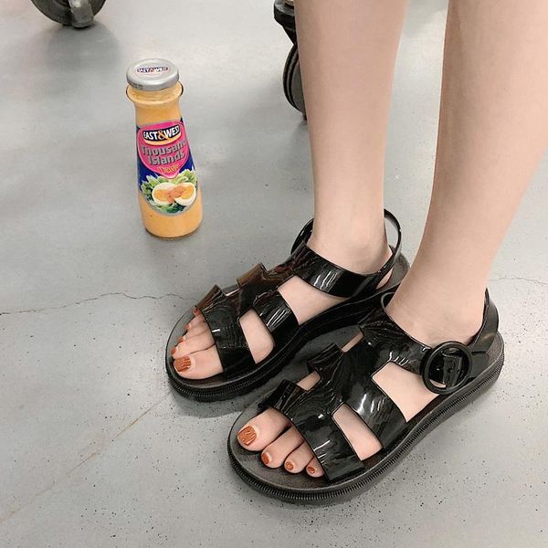sandals 2021 summer fashion trend casual student comfortable non-slip flat roman jelly shoes large size 36-40 women's, Black
sandals 2021 summer fashion trend casual student comfortable non-slip flat roman jelly shoes large size 36-40 women's, Black