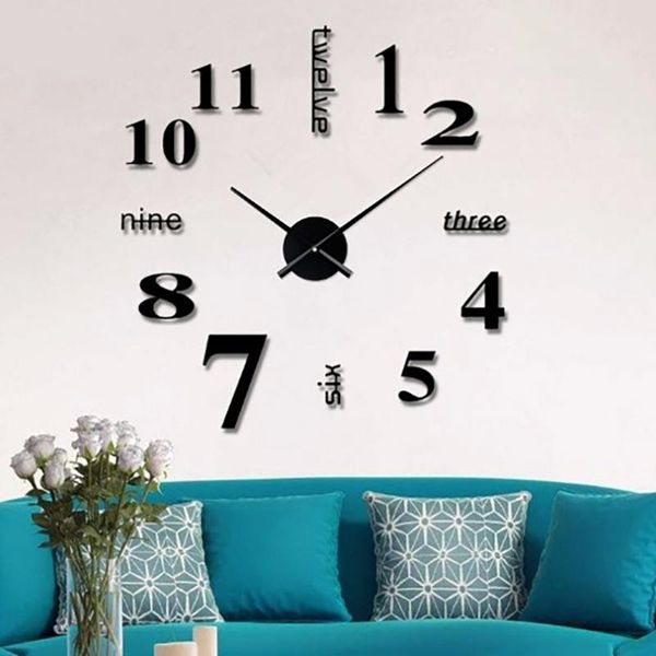 wall clocks modern diy mirror sticker large clock mute digital 3d living room home office art decoration christmas gift
wall clocks modern diy mirror sticker large clock mute digital 3d living room home office art decoration christmas gift