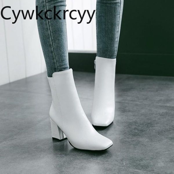 winter the fashion square head thick heel women boots simple temperament plus velvet keep warm high, Black
winter the fashion square head thick heel women boots simple temperament plus velvet keep warm high, Black