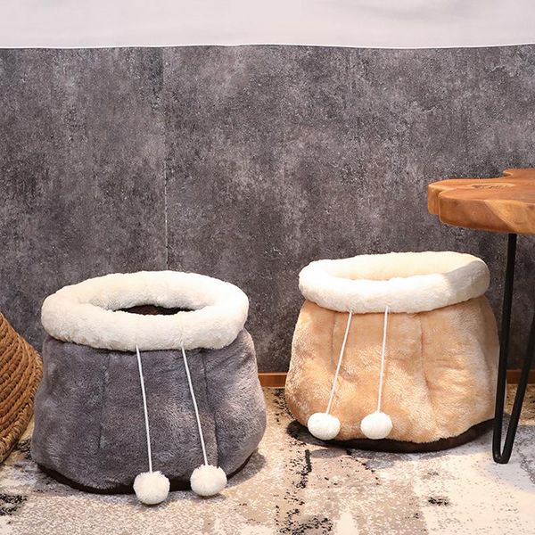 cat beds & furniture deep sleeping house plush pet bed large lounger cave warm soft puppy kennel removable cushion mat wool ball toy supplie
cat beds & furniture deep sleeping house plush pet bed large lounger cave warm soft puppy kennel removable cushion mat wool ball toy supplie