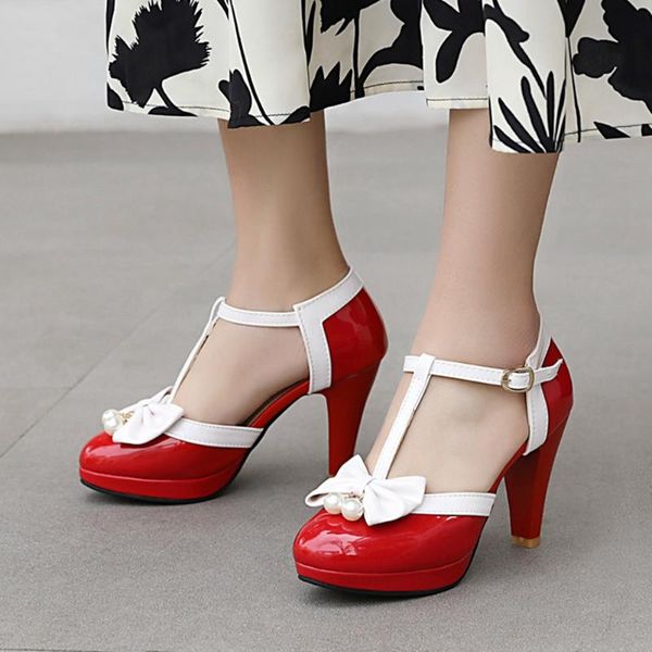 sweet lolita girls pumps pear high heels buckle cosplay kawaii marry jane women butterfly knot shoes woman sandals, Black
sweet lolita girls pumps pear high heels buckle cosplay kawaii marry jane women butterfly knot shoes woman sandals, Black