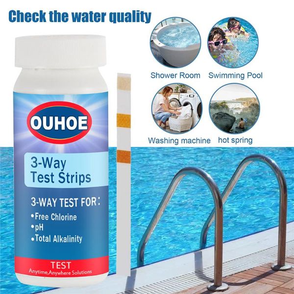 pool & accessories 50pcs/bottle chlorine ph test strips 3 in 1 spa swimming nitrate nitrite hardness water tester paper
pool & accessories 50pcs/bottle chlorine ph test strips 3 in 1 spa swimming nitrate nitrite hardness water tester paper