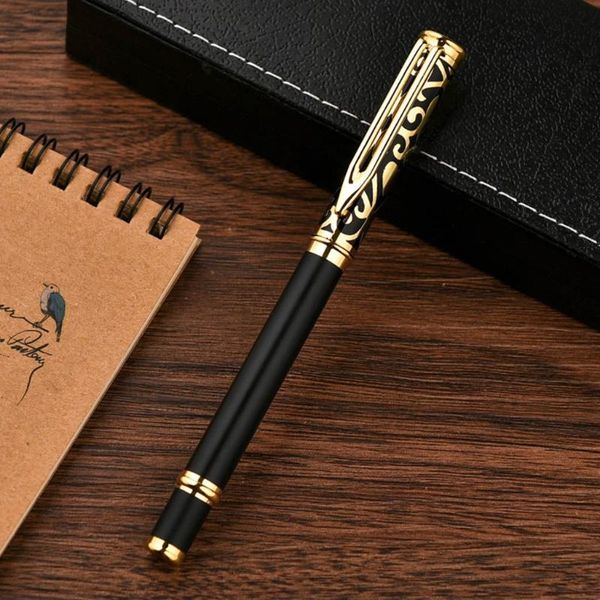 luxury metal signature ballpoint pen black ink business writing office school supplies stationery gel pens
luxury metal signature ballpoint pen black ink business writing office school supplies stationery gel pens