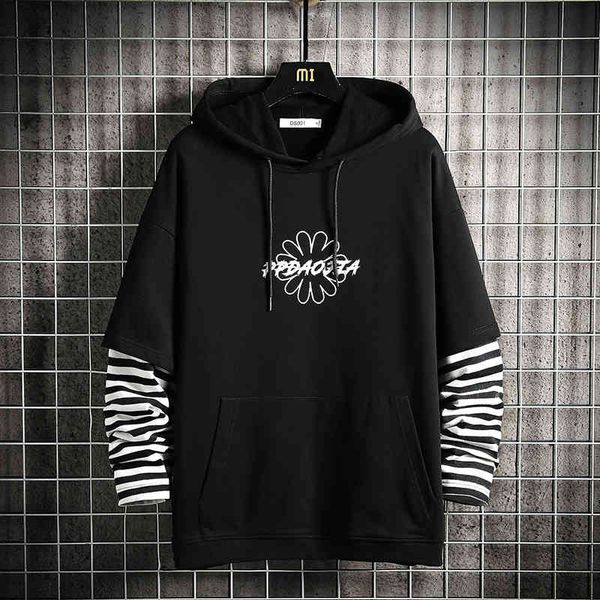 men's hoodies & sweatshirts hip hop fake two piece 2021 autumn spring fashion black blue men's long sleeve pullover sweatshirt clo
men's hoodies & sweatshirts hip hop fake two piece 2021 autumn spring fashion black blue men's long sleeve pullover sweatshirt clo