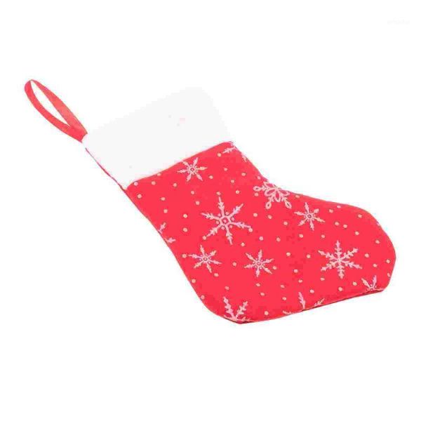 christmas decorations 1 pc stocking festive red snowflake xmas sock tree hanging ornament gift bag for party banquet
christmas decorations 1 pc stocking festive red snowflake xmas sock tree hanging ornament gift bag for party banquet