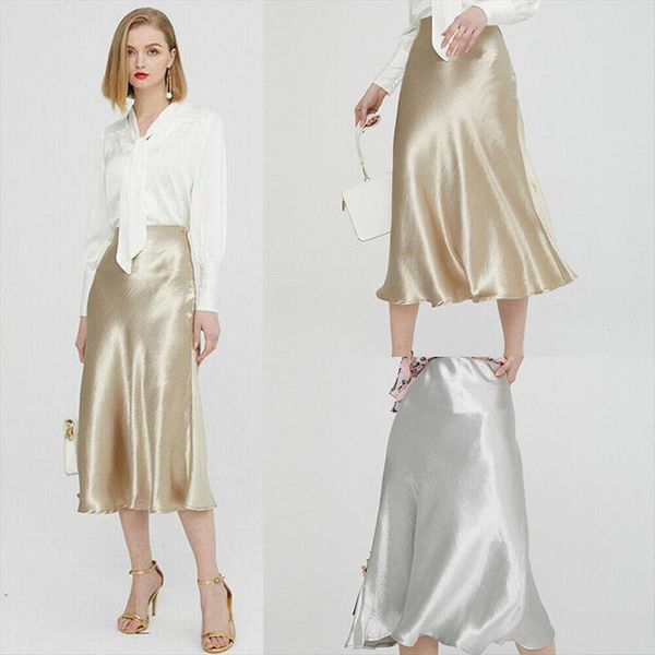 summer glossy satin plain women skirts shiny wet look fashion party office solid metallic high waist, Black
summer glossy satin plain women skirts shiny wet look fashion party office solid metallic high waist, Black