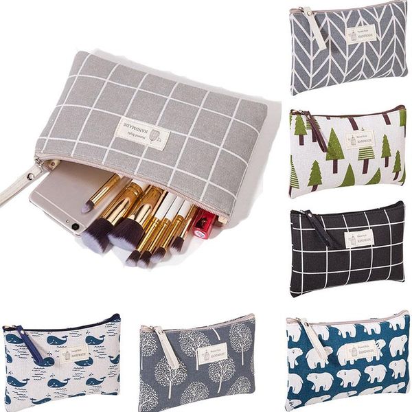cosmetic bags & cases women's bag canvas zipper makeup case girls beauty wash organizer storage make up kit toiletry set travel
cosmetic bags & cases women's bag canvas zipper makeup case girls beauty wash organizer storage make up kit toiletry set travel