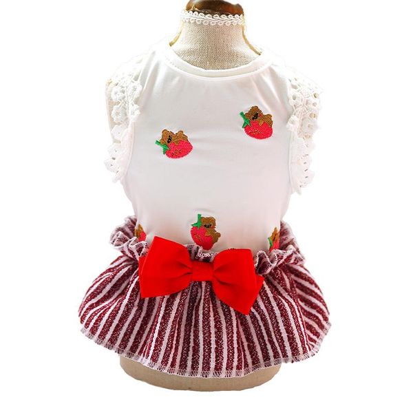 dog apparel cute cotton shirt for summer lace dress strawberry printed dogs clothes soft puppy vest chihuahua yorkies costume 20a
dog apparel cute cotton shirt for summer lace dress strawberry printed dogs clothes soft puppy vest chihuahua yorkies costume 20a