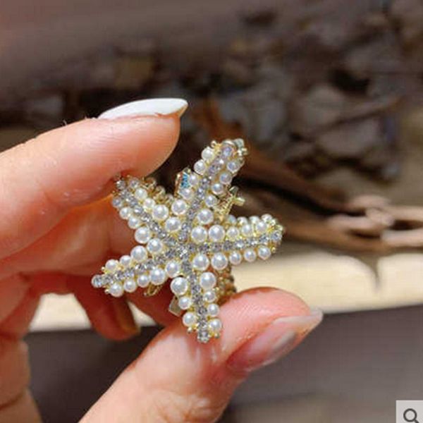 hair clips & barrettes temperament accessories starfish simple cute clip pearl girl female, Golden;silver
hair clips & barrettes temperament accessories starfish simple cute clip pearl girl female, Golden;silver