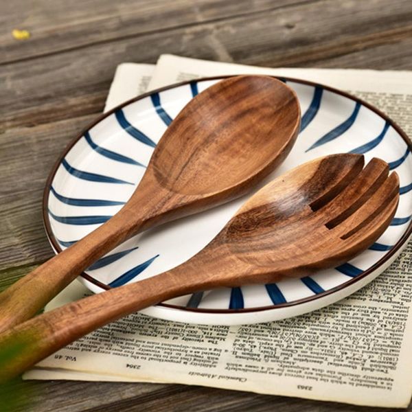 spoons 2pcs wooden salad spoon fork large serving set server wood kitchen utensils long handle soup ladle tableware
spoons 2pcs wooden salad spoon fork large serving set server wood kitchen utensils long handle soup ladle tableware