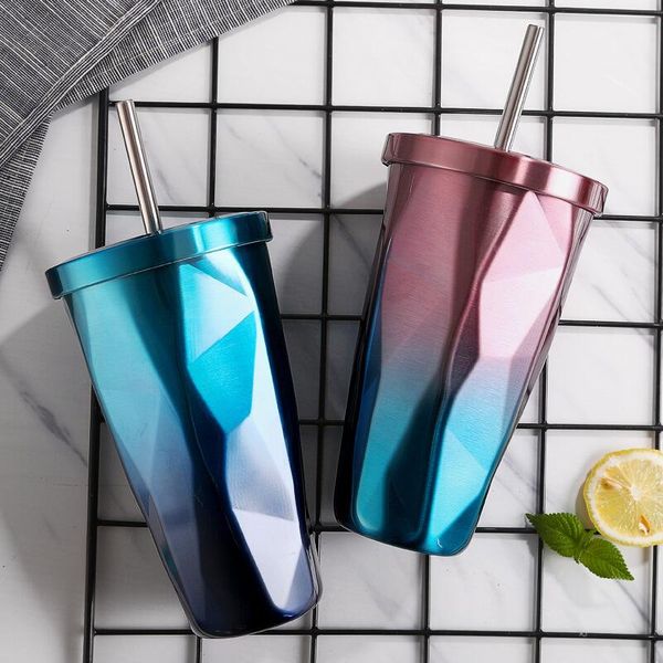 mugs drinking cup with straw for girl's heart creativity stainless steel insulated milk tea cover
mugs drinking cup with straw for girl's heart creativity stainless steel insulated milk tea cover