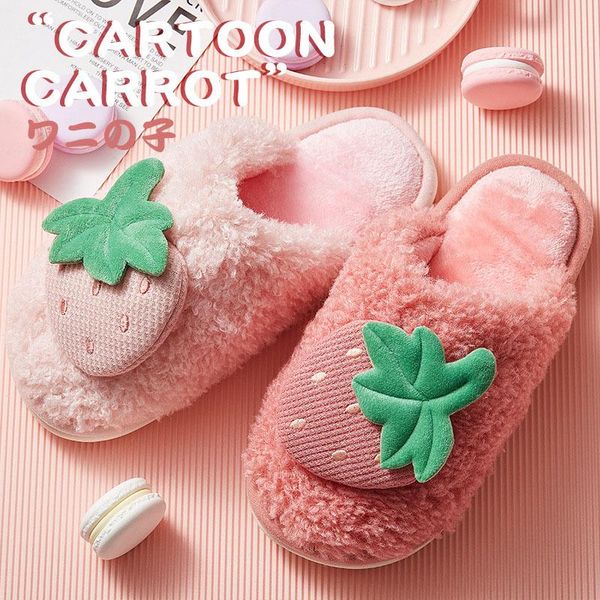 slipper 2021 cute fruit strawberry children slippers faux fur warm plush slides girls boys indoor home furry cotton kids cartoon shoes, Black;grey
slipper 2021 cute fruit strawberry children slippers faux fur warm plush slides girls boys indoor home furry cotton kids cartoon shoes, Black;grey