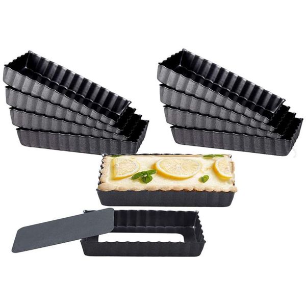 other bakeware 10pcs quiche pan,4 inch non-stick tart and pan with removable bottom cake mold mini for kitchen baking
other bakeware 10pcs quiche pan,4 inch non-stick tart and pan with removable bottom cake mold mini for kitchen baking