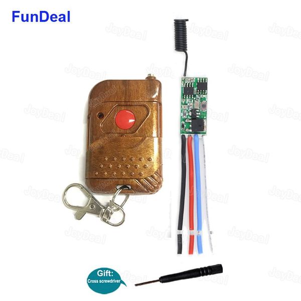mhz dc 5v 9v 12v mini 1ch wireless rf remote control switch receiver module + transmitter power on/off small controls controlers
mhz dc 5v 9v 12v mini 1ch wireless rf remote control switch receiver module + transmitter power on/off small controls controlers