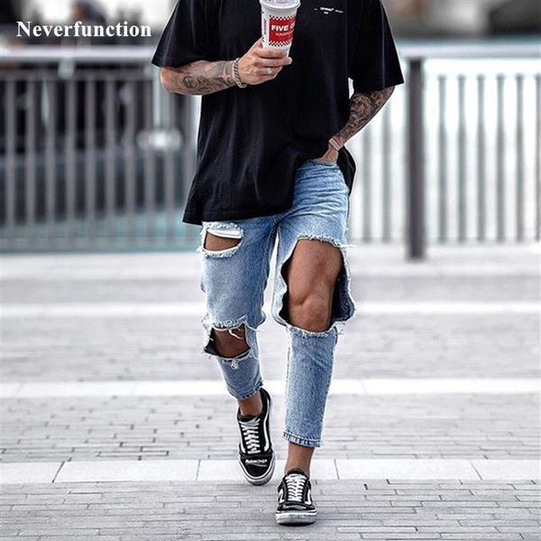 jeans streetwear hip hop knee ripped men skinny beggar destroyed hole cotton male biker casual blue denim joggers
jeans streetwear hip hop knee ripped men skinny beggar destroyed hole cotton male biker casual blue denim joggers