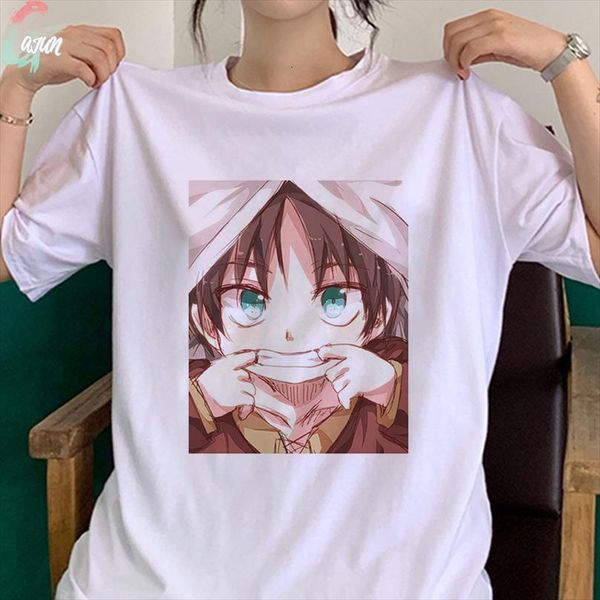 Harajuku Kawaii Attack On Men T Shirt Titan Woman Tshirts Design Cotton Short Sleeved Aesthetic Japanese Anime Eren Jaeger, White;black
Harajuku Kawaii Attack On Men T Shirt Titan Woman Tshirts Design Cotton Short Sleeved Aesthetic Japanese Anime Eren Jaeger, White;black