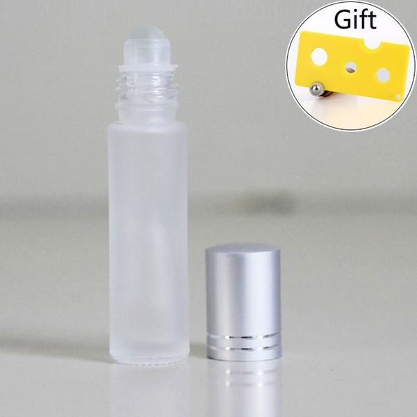 storage bottles & jars portable 10ml clear frosted glass roll on bottle essential oil test perfume sample vials with roller ball + opener
storage bottles & jars portable 10ml clear frosted glass roll on bottle essential oil test perfume sample vials with roller ball + opener
