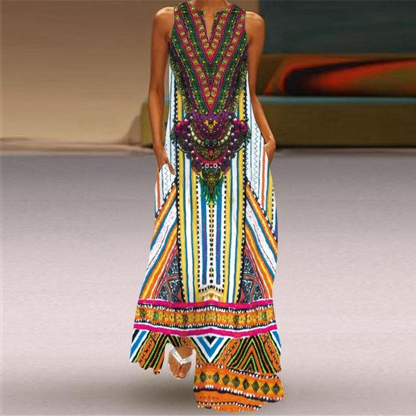 casual dresses indigenous style dress 2021 ethnic v neck oversized long summer woman sleeveless girl beach maxi women, Black;gray
casual dresses indigenous style dress 2021 ethnic v neck oversized long summer woman sleeveless girl beach maxi women, Black;gray