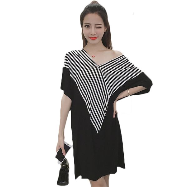 dress 4-5 xl single women of great porte summer stripe mosaic v collar dressed in short casual black dresses female q33 rda7, Black;gray
dress 4-5 xl single women of great porte summer stripe mosaic v collar dressed in short casual black dresses female q33 rda7, Black;gray