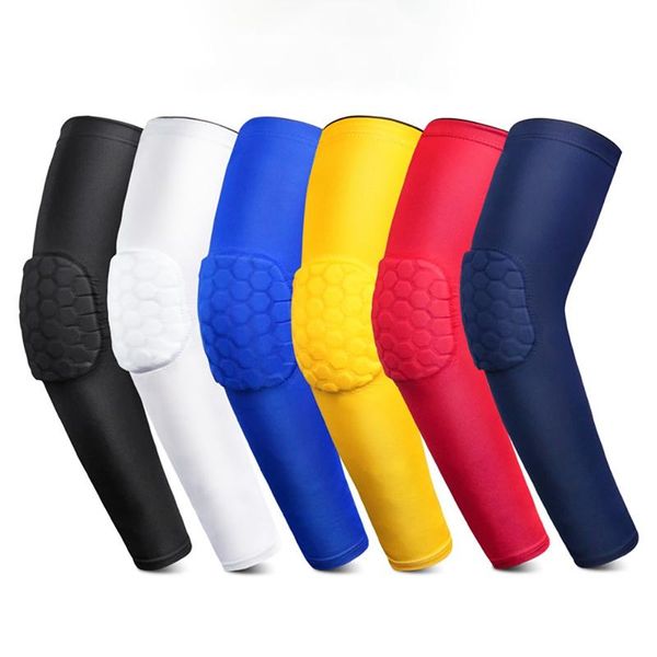 elbow & knee pads sports arm guard honeycomb anti-collision sleeve fitness non-slip compression pad protection support 1pc, Black;gray
elbow & knee pads sports arm guard honeycomb anti-collision sleeve fitness non-slip compression pad protection support 1pc, Black;gray