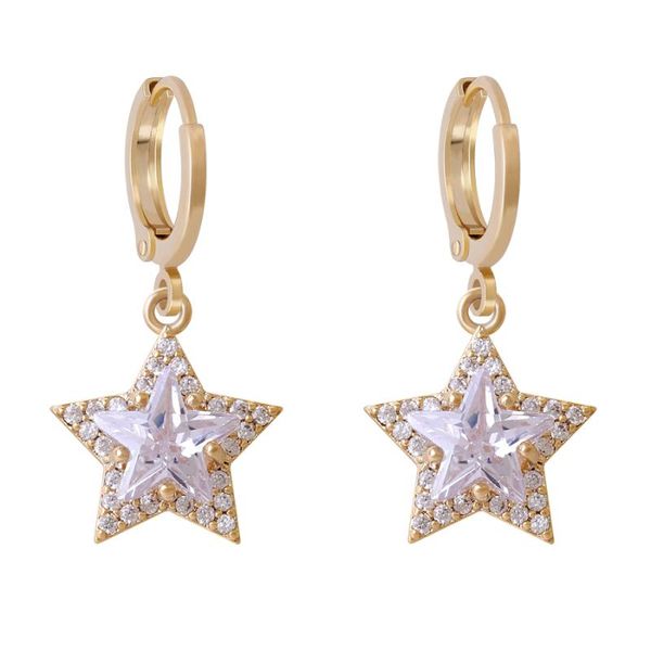 dangle & chandelier fashion star earrings classic crystal gold suitable for female girls ladies jewelry 2021 trend, Silver
dangle & chandelier fashion star earrings classic crystal gold suitable for female girls ladies jewelry 2021 trend, Silver