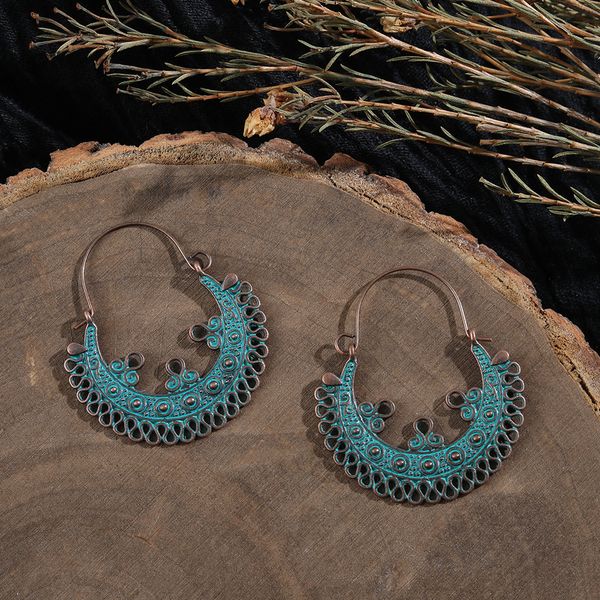 3pair/lot vintage luxury bronze copper dangle hanging drop earrings gift for women new fashion trendy earrings jewelry accessories, Silver
3pair/lot vintage luxury bronze copper dangle hanging drop earrings gift for women new fashion trendy earrings jewelry accessories, Silver