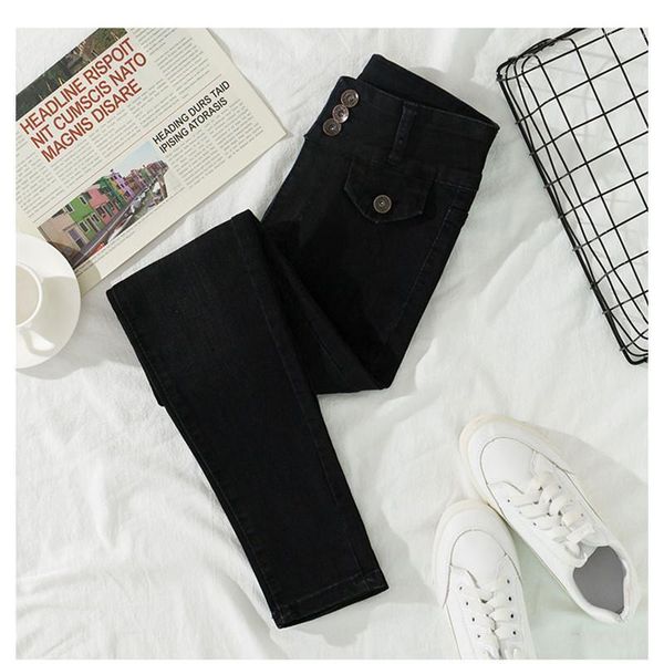 women's jeans high waist skinny woman plus size black femme pencil denim pants vaqueros mujer spodnie damskie 8115, Blue
women's jeans high waist skinny woman plus size black femme pencil denim pants vaqueros mujer spodnie damskie 8115, Blue