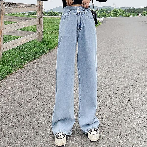 women's jeans female 2021 summer thin wide-leg high waist loose hole straight drape drag pants, Blue
women's jeans female 2021 summer thin wide-leg high waist loose hole straight drape drag pants, Blue