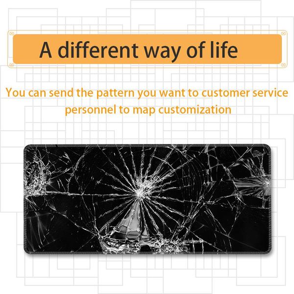 mouse pads & wrist rests diy game pad non-slip lock edge thickens with office computer keyboard table mat mousepad 
mouse pads & wrist rests diy game pad non-slip lock edge thickens with office computer keyboard table mat mousepad