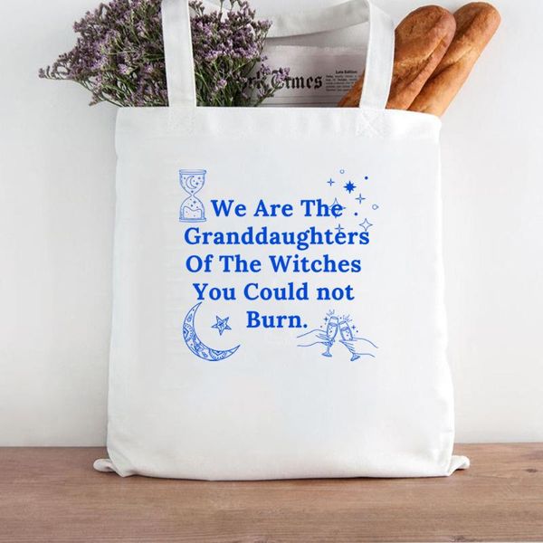 storage bags we are the granddaughters of witches you could not burn salem witch tote bag mystical shopping high capacity canvas
storage bags we are the granddaughters of witches you could not burn salem witch tote bag mystical shopping high capacity canvas