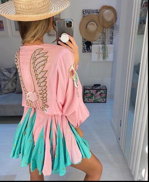 autumn spring 100% cotton patchwork womens dresses embroidery long sleeve v neck mini dress good quality woman clothes, Black;gray
autumn spring 100% cotton patchwork womens dresses embroidery long sleeve v neck mini dress good quality woman clothes, Black;gray