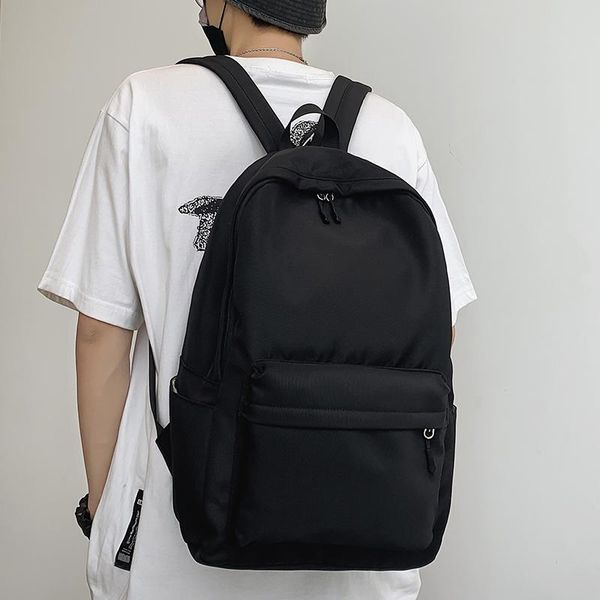 backpack schoolbag female 2021 college students campus large capacity simple solid color lovers wild
backpack schoolbag female 2021 college students campus large capacity simple solid color lovers wild