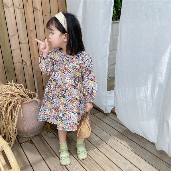 2021 autumn new girls fresh and lovely pastoral floral dress long-sleeved dress, Red;yellow
2021 autumn new girls fresh and lovely pastoral floral dress long-sleeved dress, Red;yellow