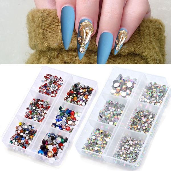 box mixed size flatback beads crystal gems 3d nail decoration multicolor glass art rhinestones accessories manicure1, Silver;gold
box mixed size flatback beads crystal gems 3d nail decoration multicolor glass art rhinestones accessories manicure1, Silver;gold