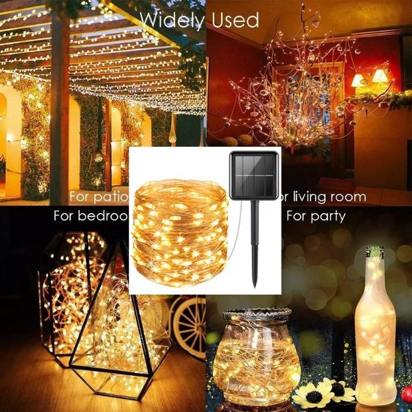 outdoor waterproof solar string lights 100/200 led fairy tale festival wedding party home garden decoration room light strings
outdoor waterproof solar string lights 100/200 led fairy tale festival wedding party home garden decoration room light strings