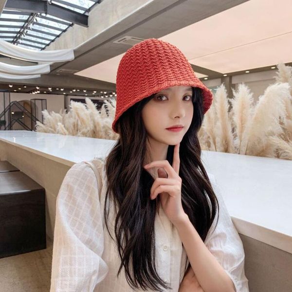 bucket hat pure color hollowed out fisherman's spring and summer outdoor linen versatile women's sun big brim buet hat, Blue;gray
bucket hat pure color hollowed out fisherman's spring and summer outdoor linen versatile women's sun big brim buet hat, Blue;gray