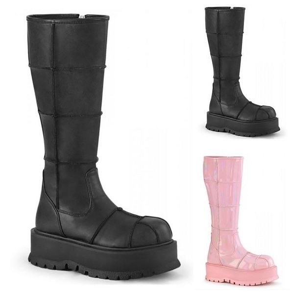 boots women's long pu thick bottom ladies knee high boot fashion women shoes slip on platform 2021 autumn winter female footwear, Black
boots women's long pu thick bottom ladies knee high boot fashion women shoes slip on platform 2021 autumn winter female footwear, Black
