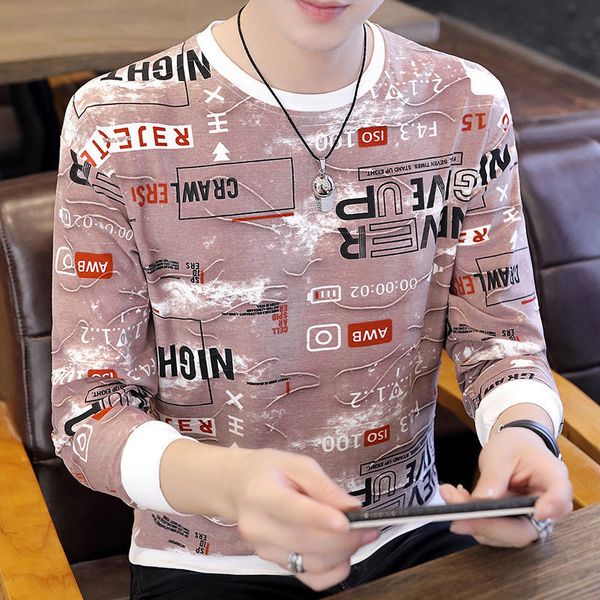 hoodies 2021 spring and autumn new korean long-sleeved t-shirt trend bottoming shirt trendy brand sweater clothes men's clothing, Black
hoodies 2021 spring and autumn new korean long-sleeved t-shirt trend bottoming shirt trendy brand sweater clothes men's clothing, Black
