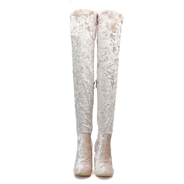 boots look at women winter on the knee boots square comfort high-heeled shoes silver ladies charm round-foot toe women's and 4-15 size, Black
boots look at women winter on the knee boots square comfort high-heeled shoes silver ladies charm round-foot toe women's and 4-15 size, Black